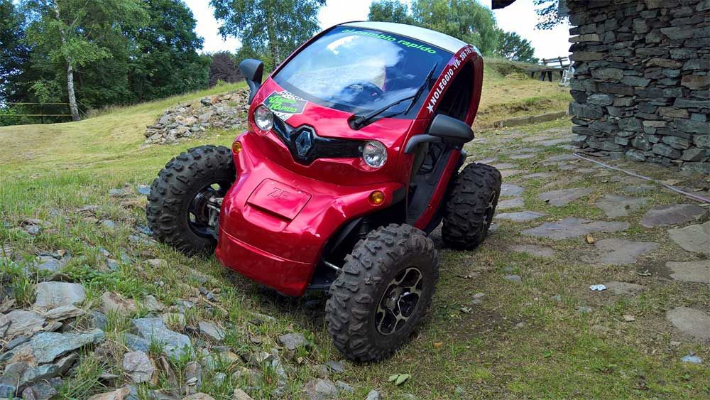 Renault twizy store off road